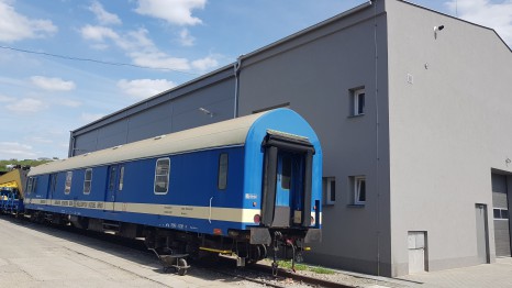 Regály pro centrální depot kolejových vozidel Českých drah v Brně